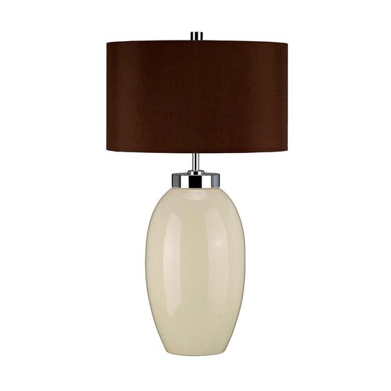Настолна лампа Victor 1xE27 Small Cream Elstead Lighting VICTOR-SM-TL-CR | Osvetlenieto.bg