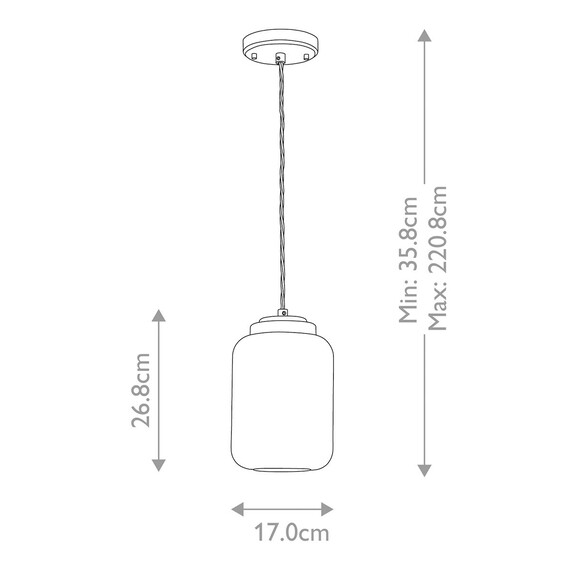 Пендел Sola 1xE27 Polished Nickel Clear Glass Elstead Lighting SOLA-P | Osvetlenieto.bg