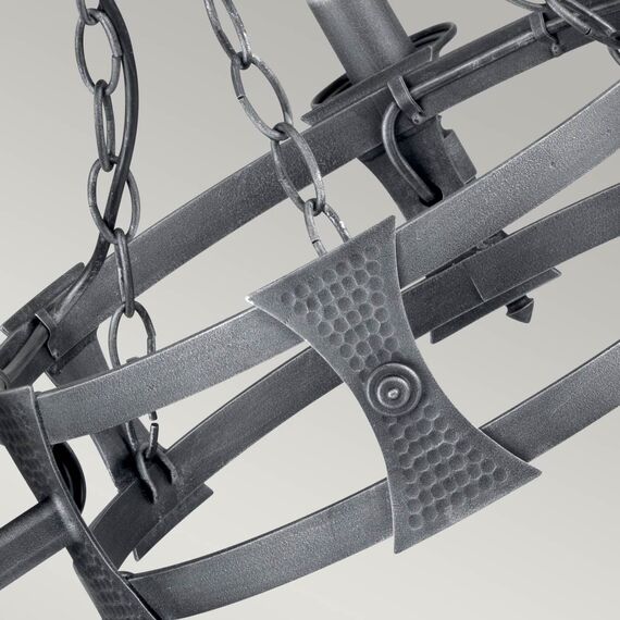 Полилей Saxon 3xE14 Black Silver Patina Elstead Lighting SAX3-BLK-SIL | Osvetlenieto.bg Полилей Saxon 3xE14 Black Silver Patina Elstead Lighting SAX3-BLK-SIL | Osvetlenieto.bg