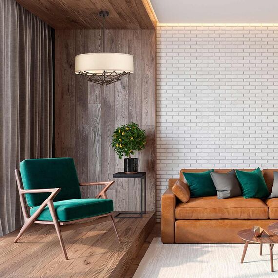 Полилей Taiko 4xE27 Olde Bronze Elstead Lighting TAIKO-4P | Osvetlenieto.bg