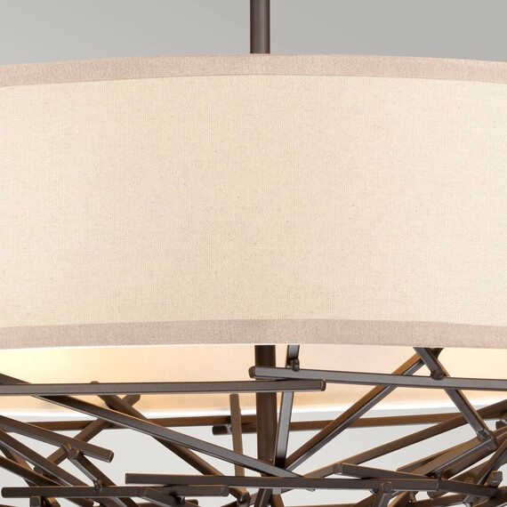 Полилей Taiko 4xE27 Olde Bronze Elstead Lighting TAIKO-4P | Osvetlenieto.bg