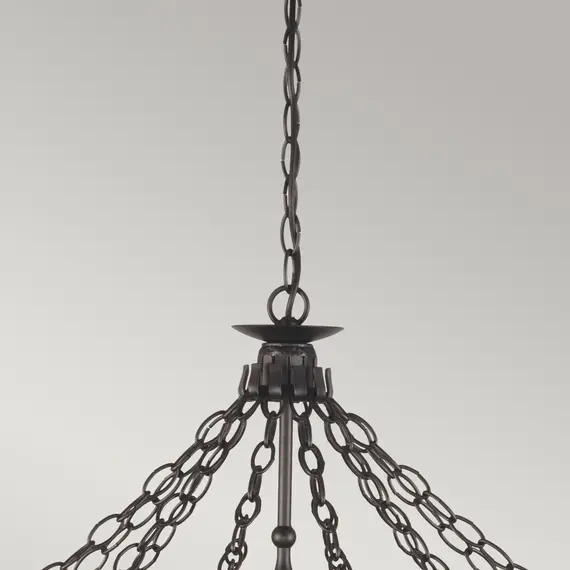 Полилей Warwick 12xE14 Graphite Black Elstead Lighting WR12-GRAPHITE | Osvetlenieto.bg