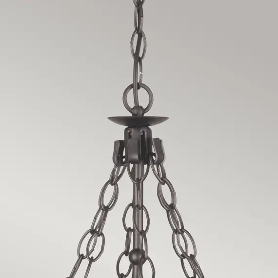 Полилей Warwick 6xE14 Graphite Black Elstead Lighting WR6-GRAPHITE | Osvetlenieto.bg