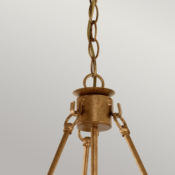 Полилей Windsor 6xE14 Gold Patina Elstead Lighting WINDSOR6-GOLD | Osvetlenieto.bg