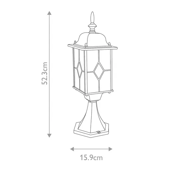 Стояща лампа Wexford 1xE27 Black Silver Elstead Lighting WX3 | Osvetlenieto.bg