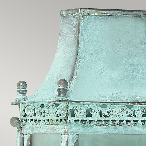 Външен аплик Regents Park 1xE27 Verdigris Elstead Lighting REGENTS-PARK-V | Osvetlenieto.bg