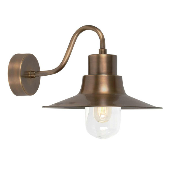 Външен аплик Sheldon 1xE27 Aged Brass Elstead Lighting SHELDON-BR | Osvetlenieto.bg
