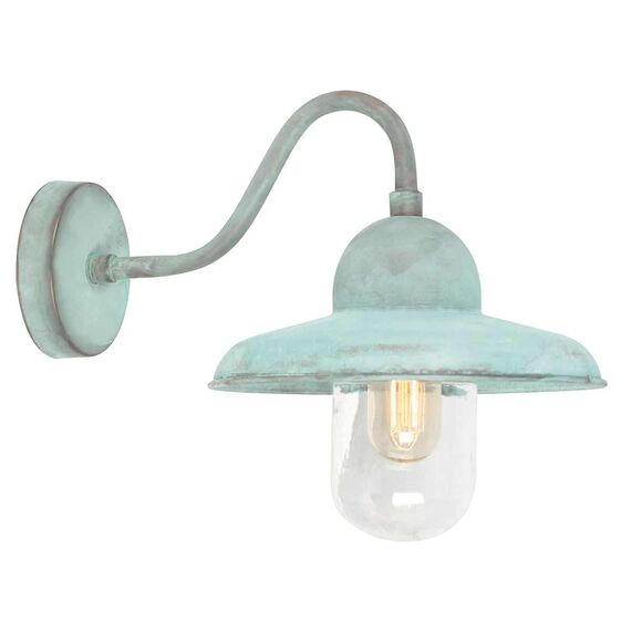 Външен аплик Somerton 1xE27 Verdigris Elstead Lighting SOMERTON-V | Osvetlenieto.bg