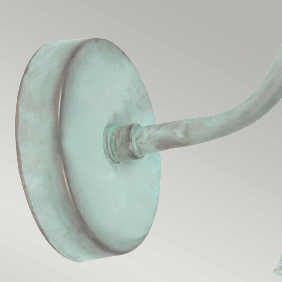 Външен аплик Somerton 1xE27 Verdigris Elstead Lighting SOMERTON-V | Osvetlenieto.bg