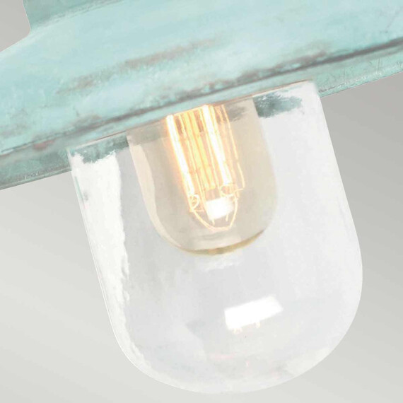 Външен аплик Somerton 1xE27 Verdigris Elstead Lighting SOMERTON-V | Osvetlenieto.bg