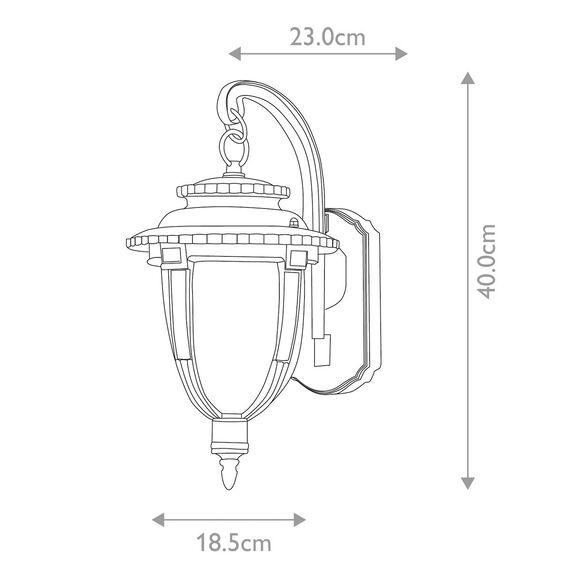 Външен аплик St Louis 1xE27 Medium Weathered Bronze Elstead Lighting STL2-M-WB | Osvetlenieto.bg Външен аплик St Louis 1xE27 Medium Weathered Bronze Elstead Lighting STL2-M-WB | Osvetlenieto.bg