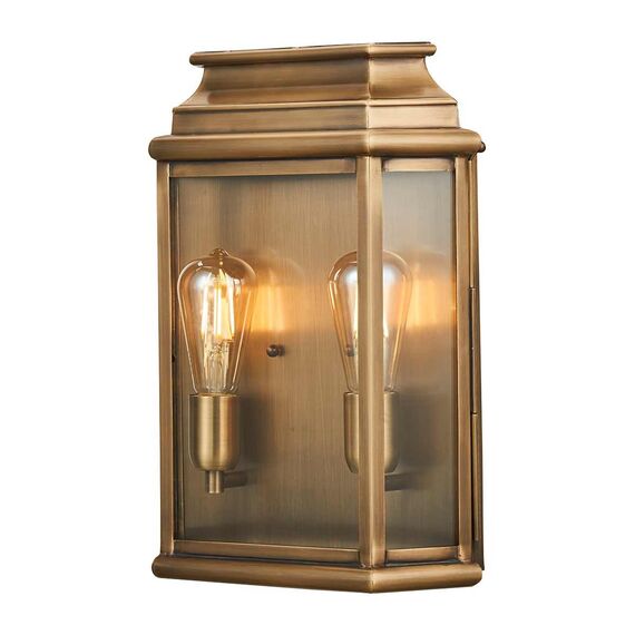 Външен аплик St Martins 2xE27 Large Aged Brass Elstead Lighting ST-MARTINS-L-BR | Osvetlenieto.bg
