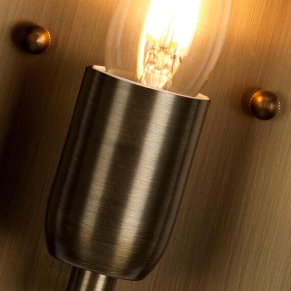 Външен аплик St Pauls 1xE27 Aged Brass Elstead Lighting ST-PAULS-BRASS | Osvetlenieto.bg