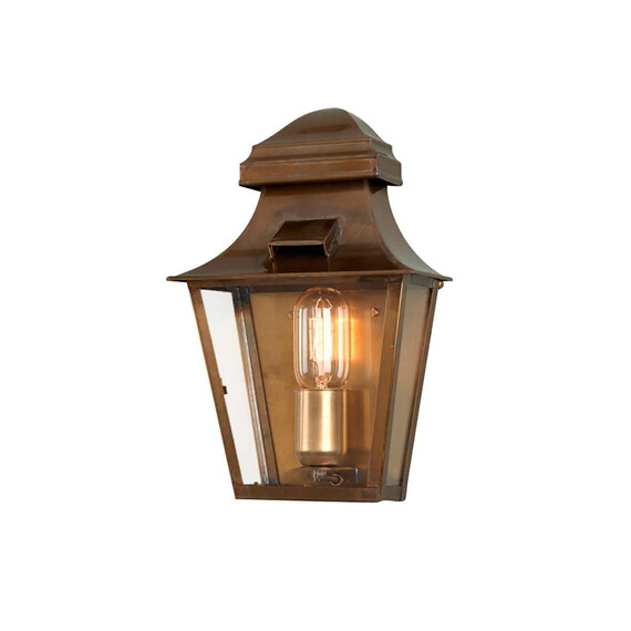 Външен аплик St Pauls 1xE27 Aged Brass Elstead Lighting ST-PAULS-BRASS | Osvetlenieto.bg