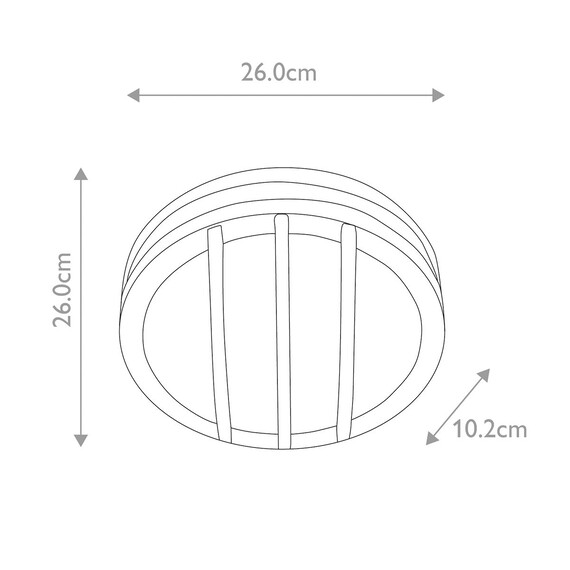 Външен аплик Sven 1xE27 Wall Ceiling Lantern Graphite Elstead Lighting SVEN-1R | Osvetlenieto.bg