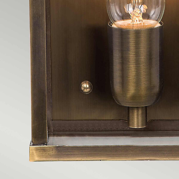 Външен аплик Victoria 1xE27 Brass Elstead Lighting VICTORIA-BR | Osvetlenieto.bg