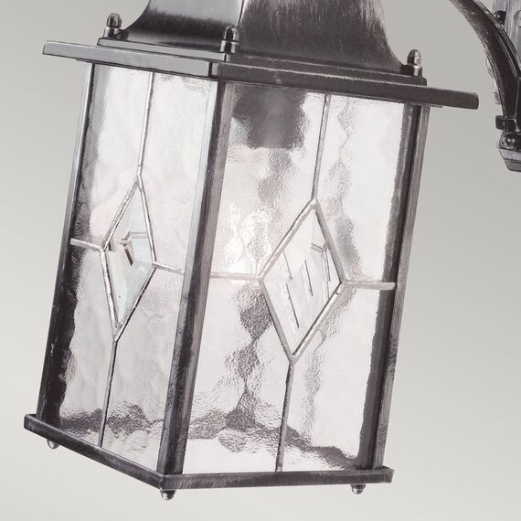 Външен аплик Wexford 1xE27 Down Black Silver Elstead Lighting WX2 | Osvetlenieto.bg Външен аплик Wexford 1xE27 Down Black Silver Elstead Lighting WX2 | Osvetlenieto.bg