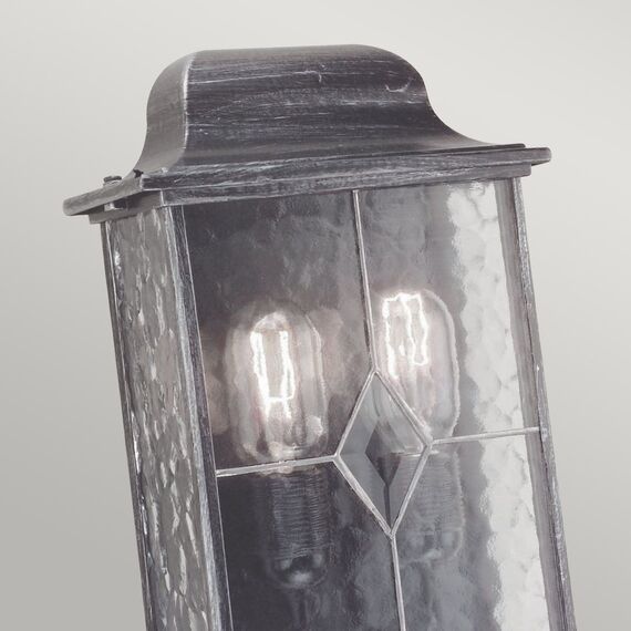 Външен аплик Wexford 2xE27 Half Lantern Black Silver Elstead Lighting WX7 | Osvetlenieto.bg Външен аплик Wexford 2xE27 Half Lantern Black Silver Elstead Lighting WX7 | Osvetlenieto.bg