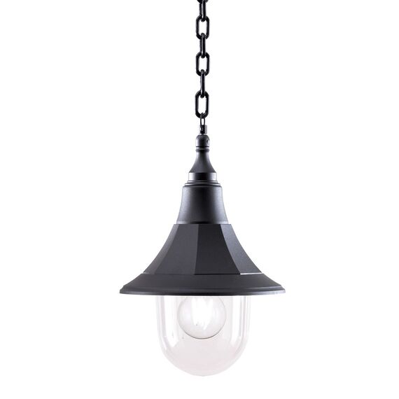 Външна висяща лампа Shannon 1xE27 Black Elstead Lighting SHANNON-CHAIN | Osvetlenieto.bg