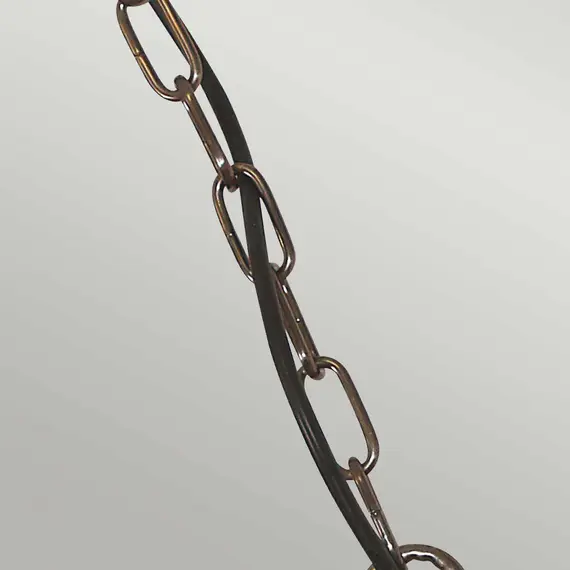 Външна висяща лампа Sheldon 1xE27 Aged Brass Elstead Lighting SHELDON-CH-BR | Osvetlenieto.bg