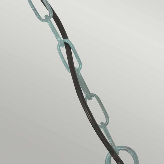 Външна висяща лампа Sheldon 1xE27 Verdigris Elstead Lighting SHELDON-CH-V | Osvetlenieto.bg