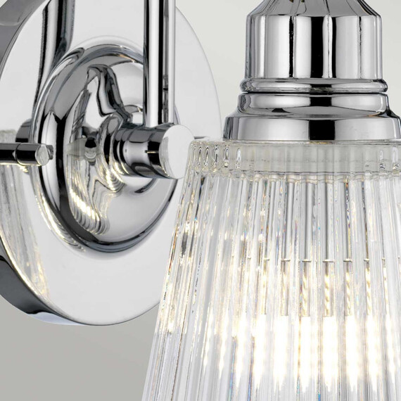 Аплик Addison 1xG9 Polished Chrome Quintiesse QN-ADDISON1-BATH | Osvetlenieto.bg