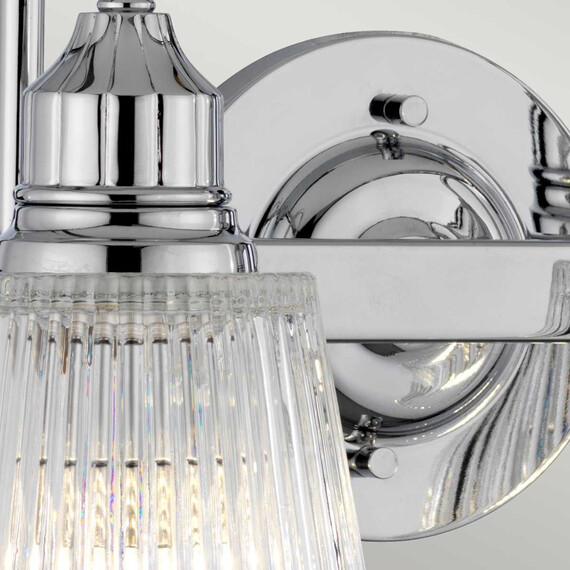 Аплик Addison 2xG9 Polished Chrome Quintiesse QN-ADDISON2-BATH | Osvetlenieto.bg