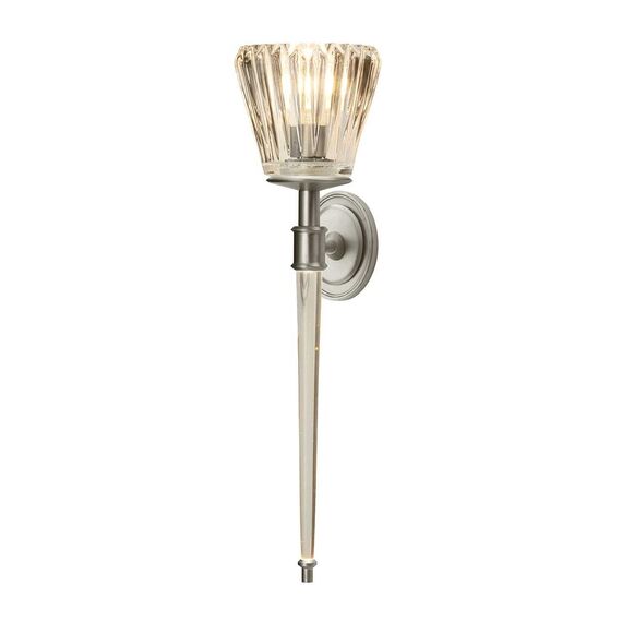 Аплик за баня Agatha 2 Light Brushed Nickel Elstead Lighting BATH-AGATHA-BN | Osvetlenieto.bg