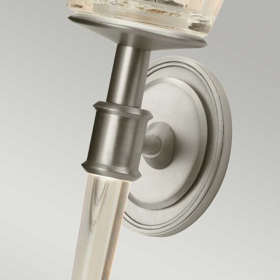 Аплик за баня Agatha 2 Light Brushed Nickel Elstead Lighting BATH-AGATHA-BN | Osvetlenieto.bg