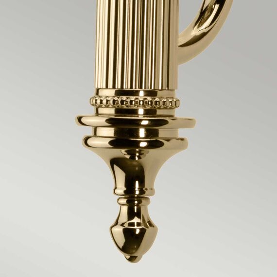 Аплик за баня Carroll 1xG9 Polished Brass Elstead Lighting BATH-CARROLL1-PB | Osvetlenieto.bg