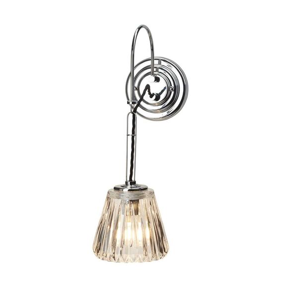 Аплик за баня Demelza 1xG9 Polished Chrome Elstead Lighting BATH-DEMELZA-PC | Osvetlenieto.bg