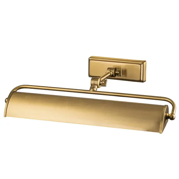 Аплик за картина Winchfield 2xE14 Medium Aged Brass Elstead Lighting WINCHFIELD-PLM-AB | Osvetlenieto.bg