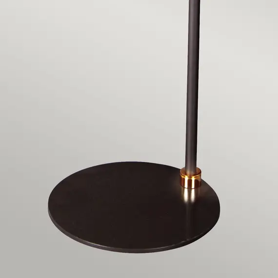 Лампион Balance 1xE27 Black Polished Brass Elstead Lighting BALANCE-FL-BKPB | Osvetlenieto.bg