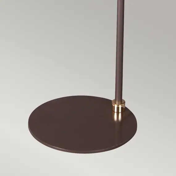 Лампион Balance 1xE27 Brown Polished Brass Elstead Lighting BALANCE-FL-BRPB | Osvetlenieto.bg