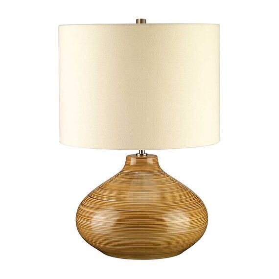 Настолна лампа Bailey 1xE27 Wood Effect Elstead Lighting BAILEY-TL | Osvetlenieto.bg