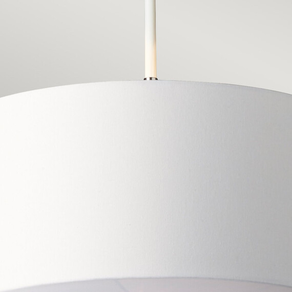 Полилей Balance 1xE27 White Polished Nickel Elstead Lighting BALANCE-P-WPN | Osvetlenieto.bg
