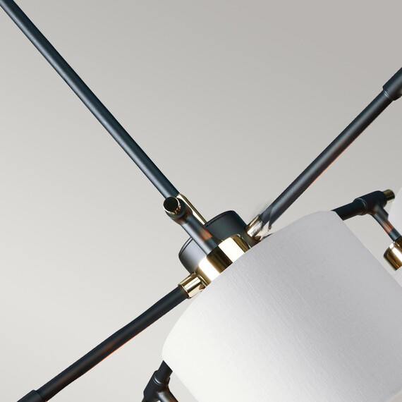 Полилей Balance 5xE27 Black Polished Nickel Elstead Lighting BALANCE5-BKPN | Osvetlenieto.bg