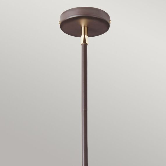 Полилей Balance 5xE27 Brown Polished Brass Elstead Lighting BALANCE5-BRPB | Osvetlenieto.bg