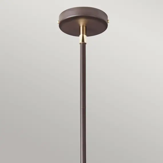 Полилей Balance 5xE27 Brown Polished Brass Elstead Lighting BALANCE5-BRPB | Osvetlenieto.bg