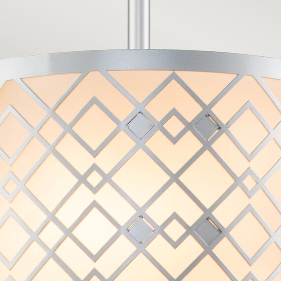 Полилей Ziggy 2xE14 Small Lacquered Silver Elstead Lighting ZIGGY-1P-S-LS | Osvetlenieto.bg