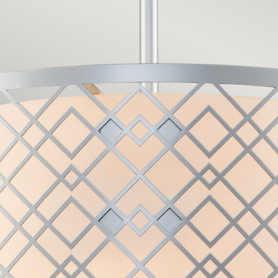 Полилей Ziggy 2xE27 Medium Lacquered Silver Elstead Lighting ZIGGY-2P-M-LS | Osvetlenieto.bg