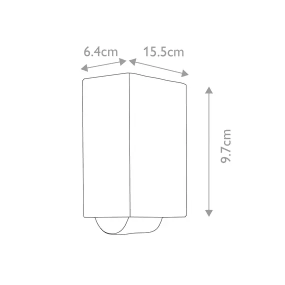 Външен аплик Agner 2 Light Graphite Elstead Lighting AGNER-2W | Osvetlenieto.bg