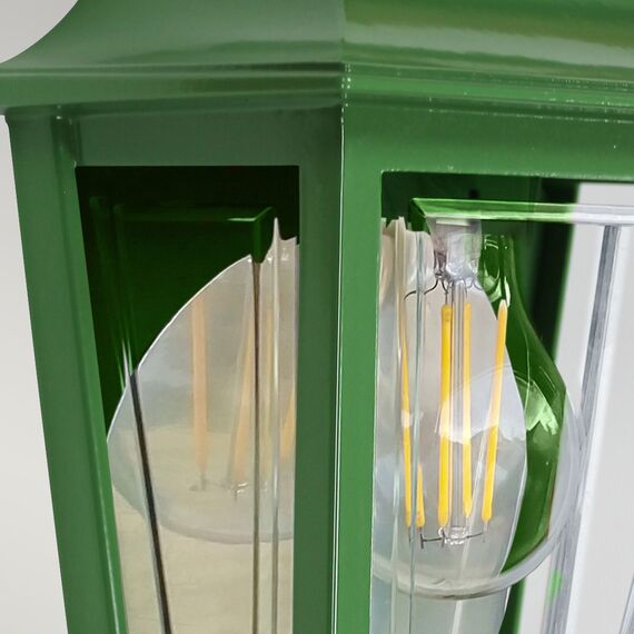 Външен аплик Deco Lane 1xE27 Half Green Elstead Lighting DECO-LANE7-GREEN | Osvetlenieto.bg Външен аплик Deco Lane 1xE27 Half Green Elstead Lighting DECO-LANE7-GREEN | Osvetlenieto.bg