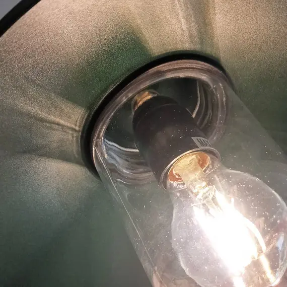 Външен аплик Klampenborg 1xE27 Fir Green Elstead Lighting KLAMPENBORG-FGR | Osvetlenieto.bg