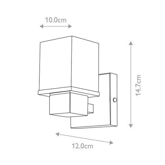 Аплик Greenwich 1xG9 Polished Chrome Elstead Lighting BATH-GW1 | Osvetlenieto.bg