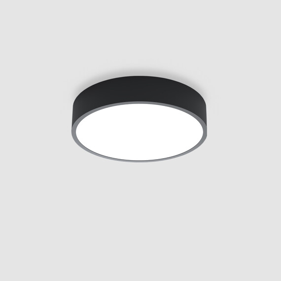 LED плафон Disk Slim черен мат 32W 3000K/4000K Ø30cm | Osvetlenieto.bg