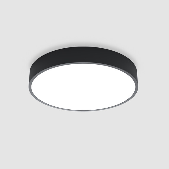 LED плафон Disk Slim черен мат 42W 3000K/4000K Ø40cm | Osvetlenieto.bg
