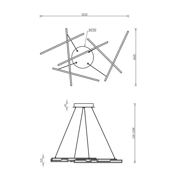 LED Полилей Line MOD016PL-L75MG4K Maytoni 75W 4000K | Osvetlenieto.bg LED Полилей Line MOD016PL-L75MG4K Maytoni 75W 4000K | Osvetlenieto.bg