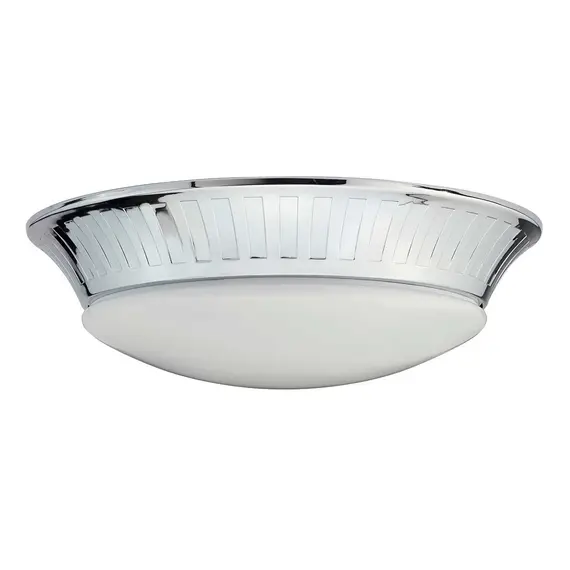 Плафон Whitby 1xGX53 Polished Chrome Elstead Lighting BATH-WHITBY-F | Osvetlenieto.bg