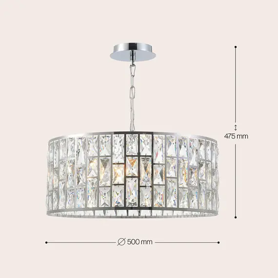 Полилей Gelid Maytoni MOD184-PL-04-CH 4xE27 | Osvetlenieto.bg